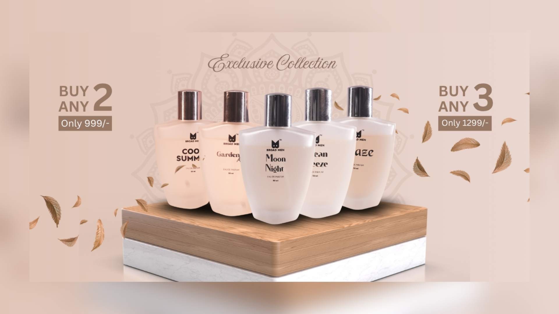 Instagram Perfume Notes Campaign for BroadMen – Signature Fragrance Collection