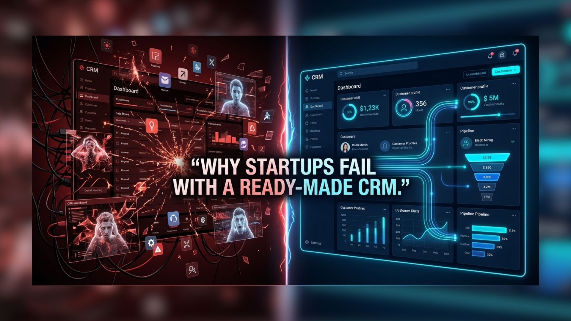Why Startups Fail with Ready-Made CRM (And Don’t Even Realize It)